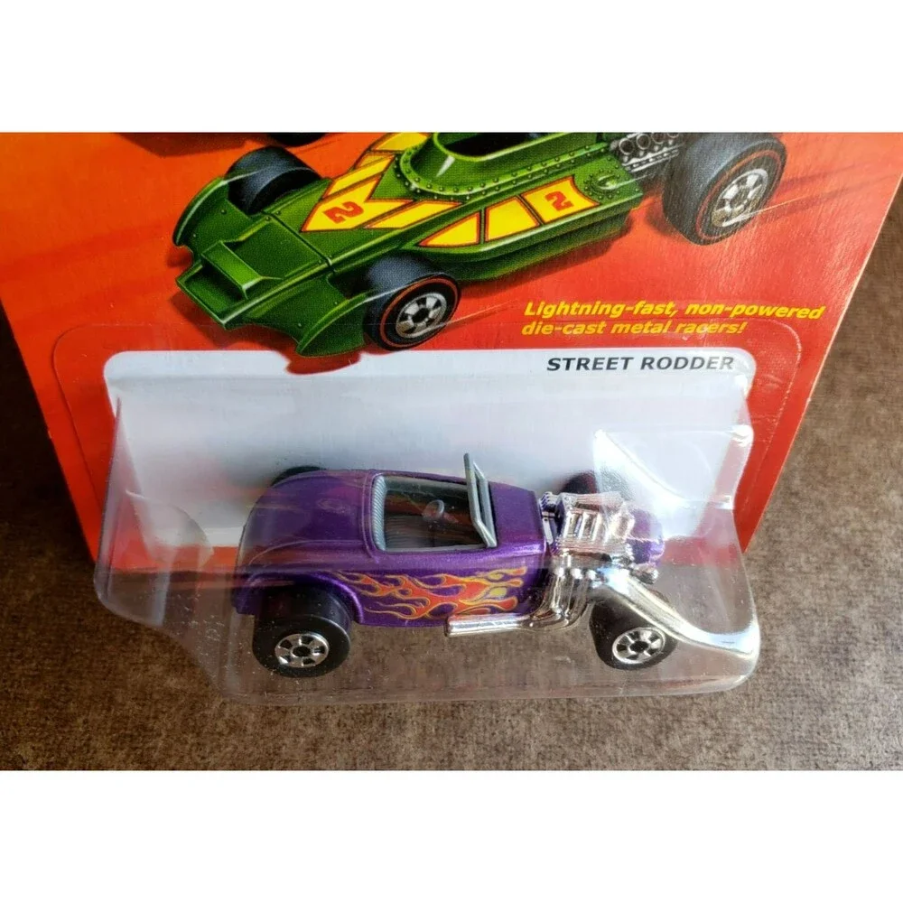2011 Hot Wheels STREET RODDER FORD Dark Blue THE HOT ONES #W1584 Black Wall 1:64